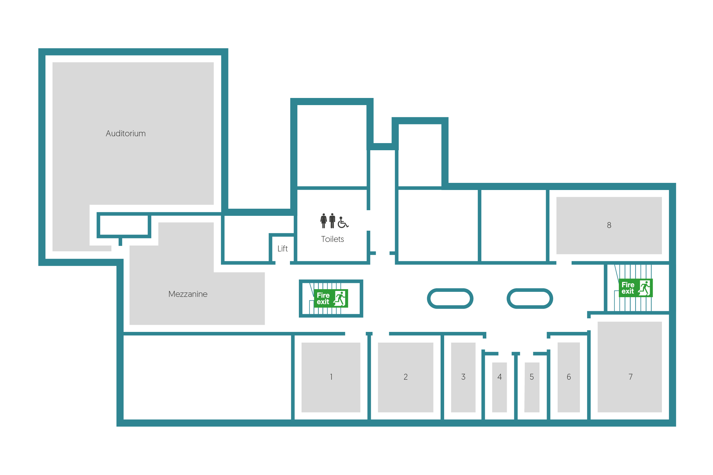 AMTC First Floor - Floor plan